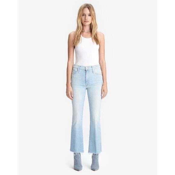 MOTHER Denim - MOTHER Hustler Ankle Fray When in Rome Wash Jeans